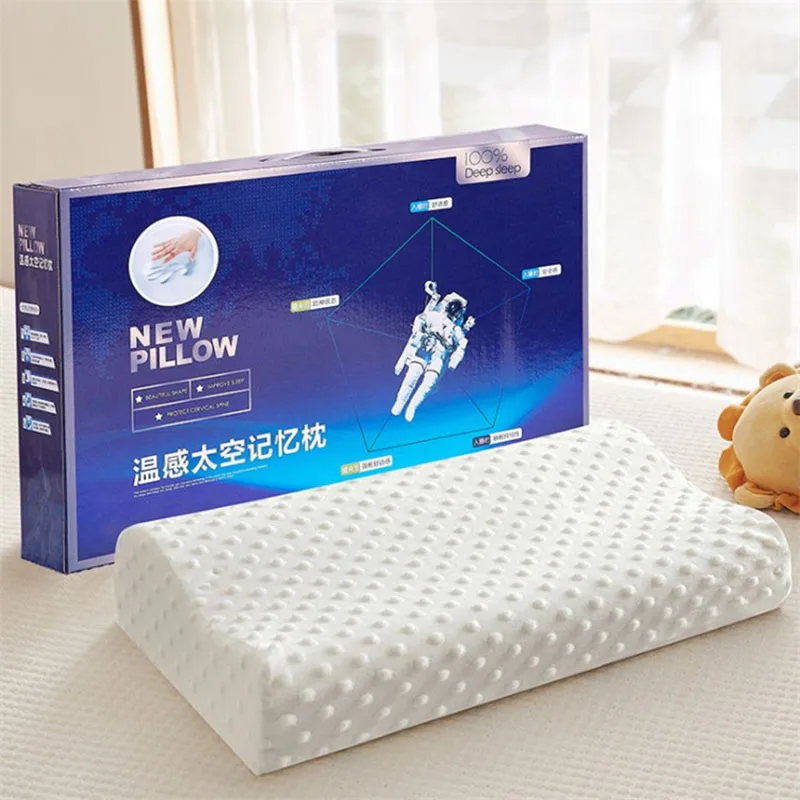 Space Memory Pillow Slow Rebound Cervical Pillow Pillow Core Gift Community Group One Piece Delivery