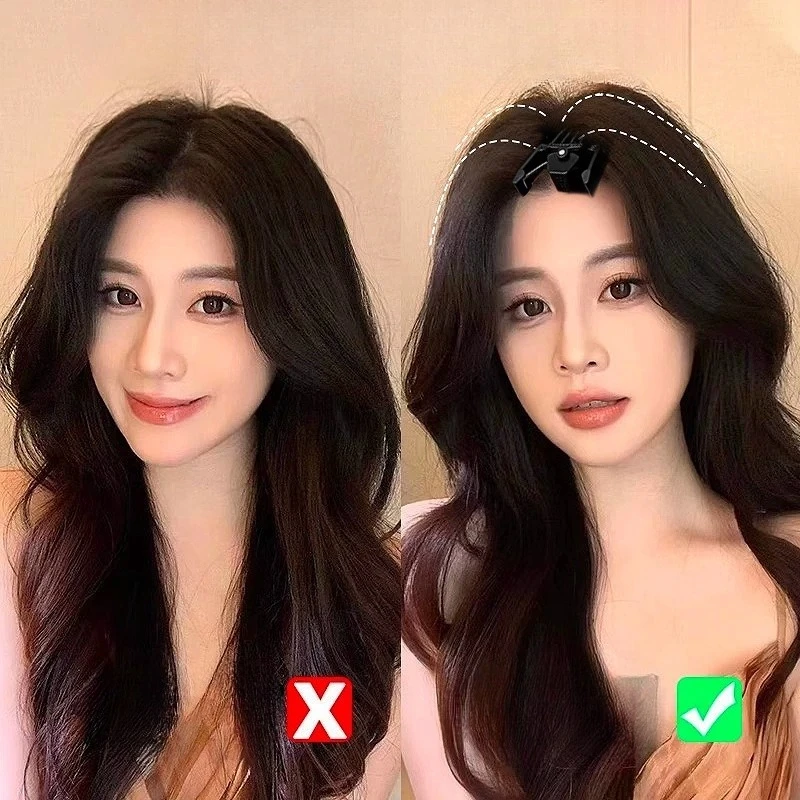 Fluffy Hair Root Clip Bangs Side Clip Heatless Hair Roots Natural Fluffy Clip Women Men Curling Hair Fixed Styling Hairpin New