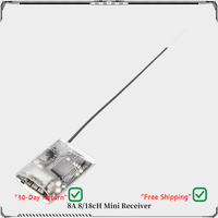 8A 8/18CH Mini Receiver with PPM IBus SBUS Output for Flysky AFHDS 2A, RX2A PRO, FS-A8S, I4, I6, I6S, I6X, TM10 Transmitter