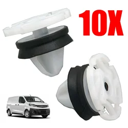 10Pcs For Vauxhall Vivaro 10mm Hole Car Interior Door Trim Panel Card Retainer Clips Padding Mounting 9345ZN 95508766