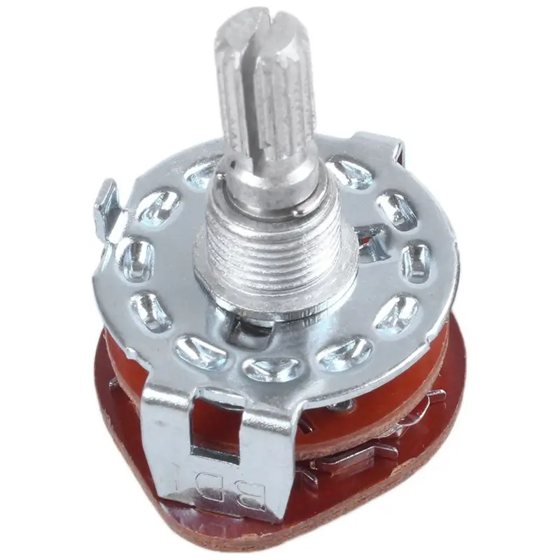 ABFU-20X Electronic Machine 4P3T 4Pole 3 Position 2 Deck 16 Pin Rotary Switch