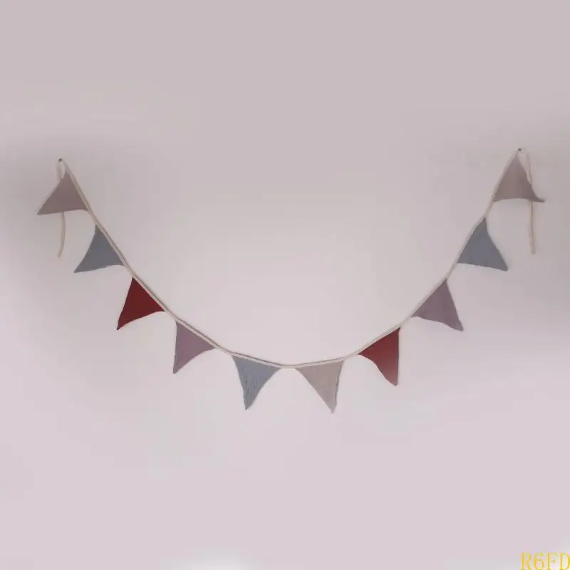 

R6FD Baby Photography Props Flags Bunt