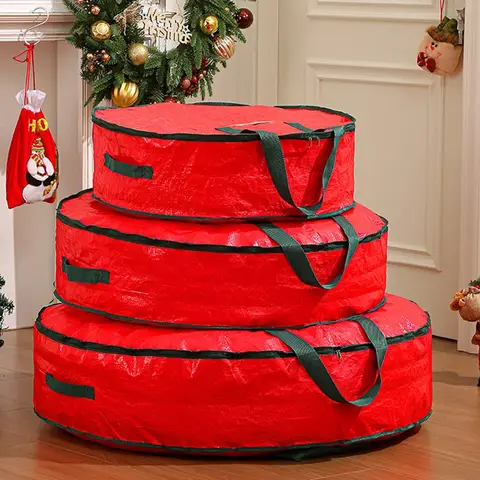 크리스마스 장식품 보관 가방 대용량 크리스마스 트리 장식 볼 보관함 크리스마스 잡화 정리함