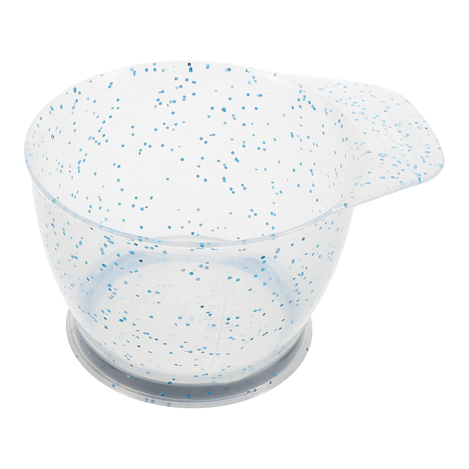 

Large Capacity Hair Dye Bowl Plastic Sparkling Design Salon Supplies Hair Coloring Mixing Bowl Convenient Mixer