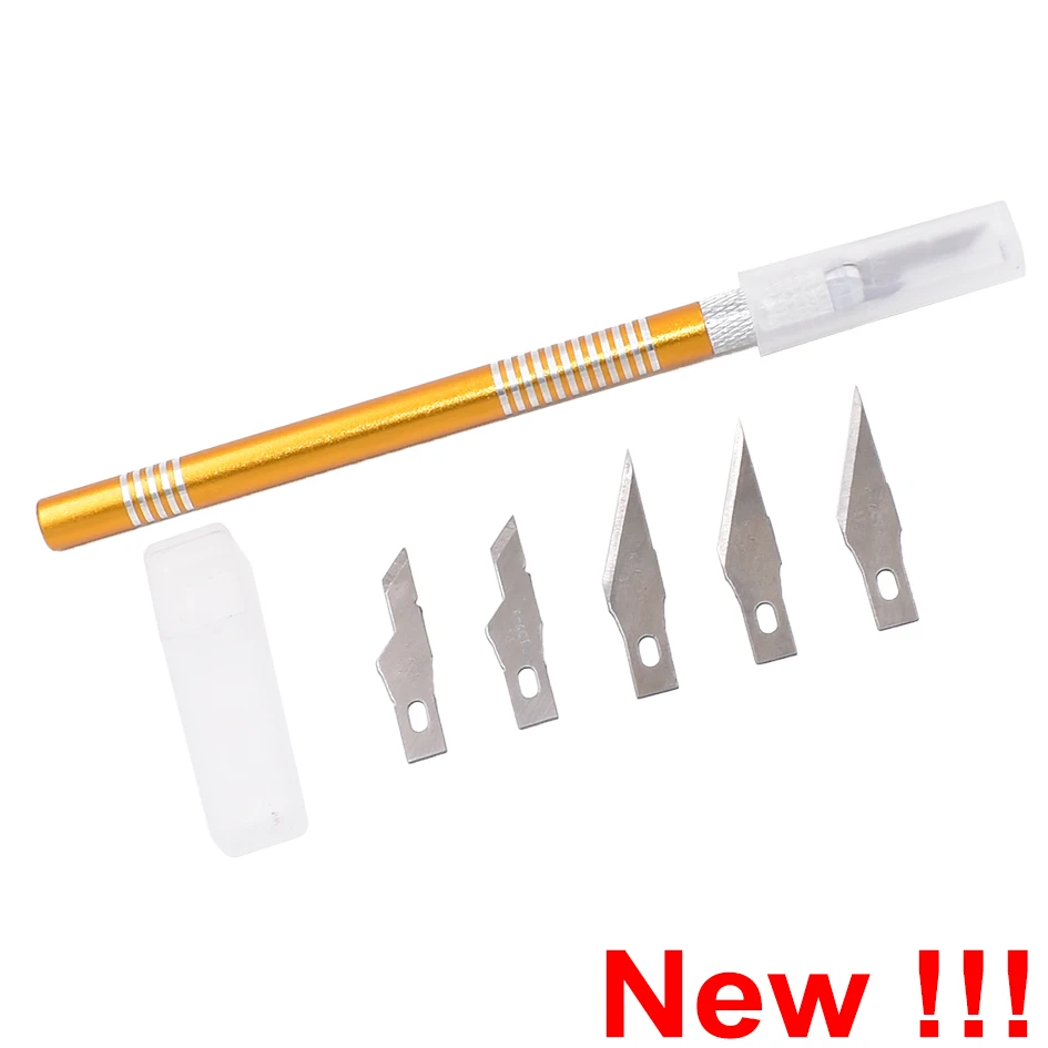 

New Arrived Colours Graver With 11# Blade 16# Blades for Mobile Phone Screen Glass Repair Separation Separate Change 200set/lot