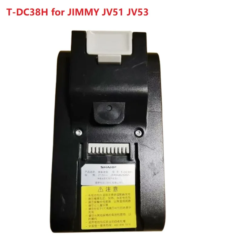 Battery T-DC38H for XIAOMI JIMMY JV51 JV53 Handheld Wireless Strong Suction Vacuum Cleaner Spare Parts