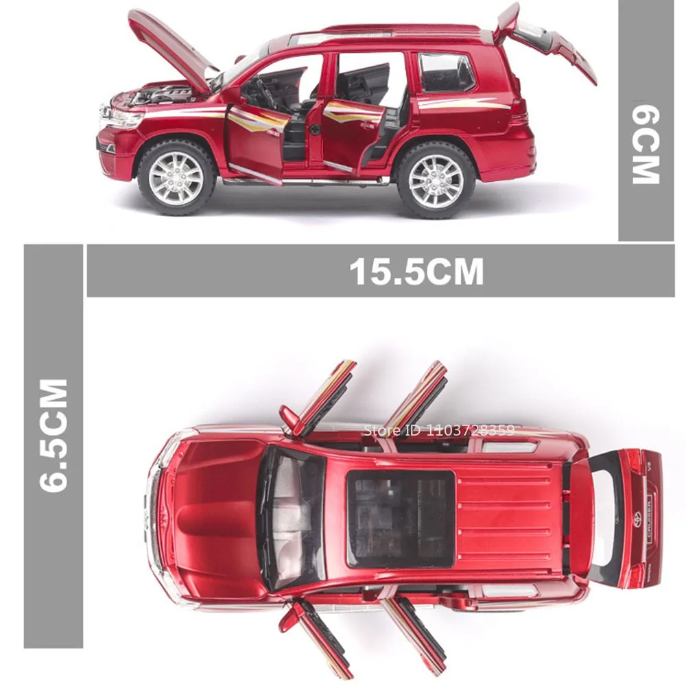 1:32 Bilancia Crown Croiser Giocattolo Modello di Auto In Lega Pressofusa Suono Luce Porte Aperte Tirare Indietro Collezione di Gomma Pneumatici per I Regali Del Bambino