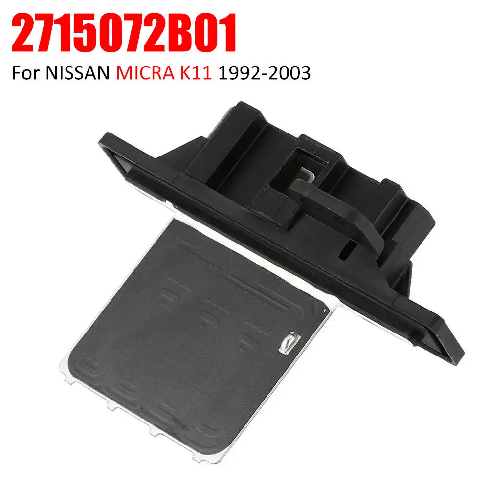 

Blower Motor Heater Resistor For NISSAN MICRA K11 1992-2003 2715072B01 Car Speed Regulation Module Air Conditioning Part