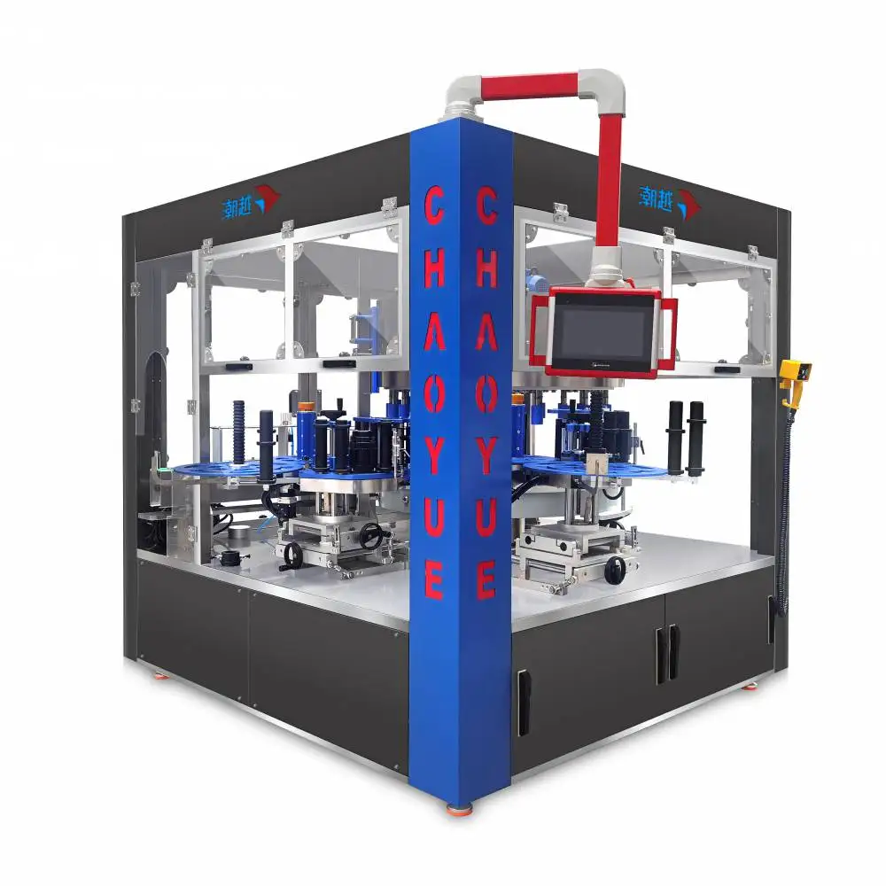 Etichettatrice per acqua minerale, etichettatrice chimica quotidiana, autoadesiva, adesivo hot melt, macchina completamente automatizzata custo