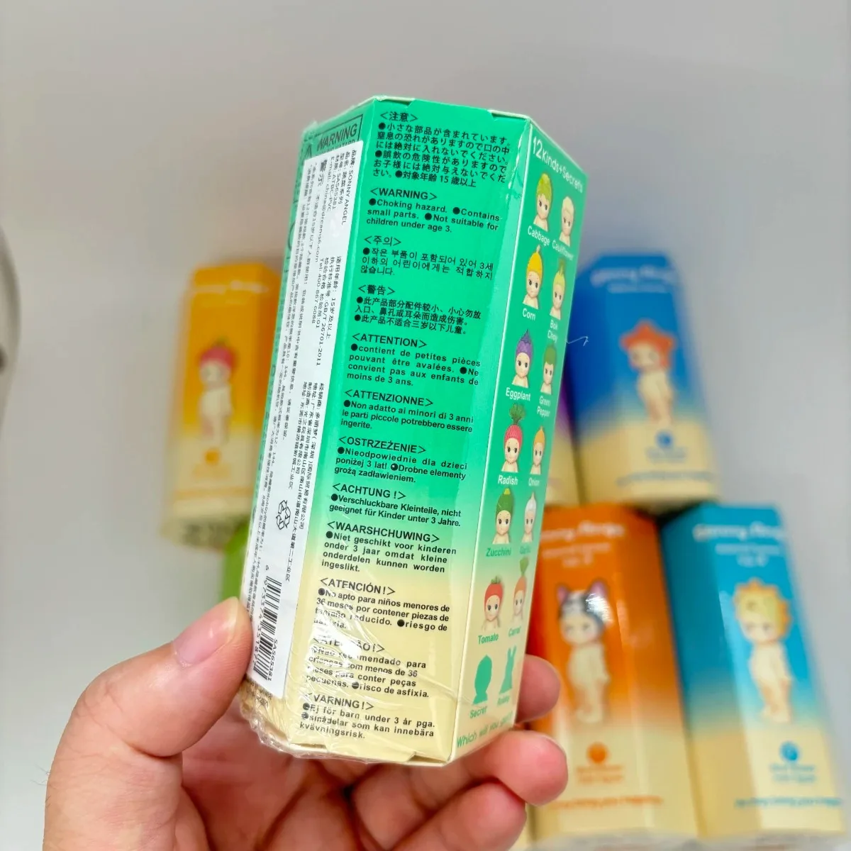 سوني الملاك الخضار سلسلة شخصيات صغيرة صندوق أعمى غامض أنيمي شخصية Kawaii الكرتون مفاجأة صندوق لعب هدايا عيد ميلاد الاطفال #4