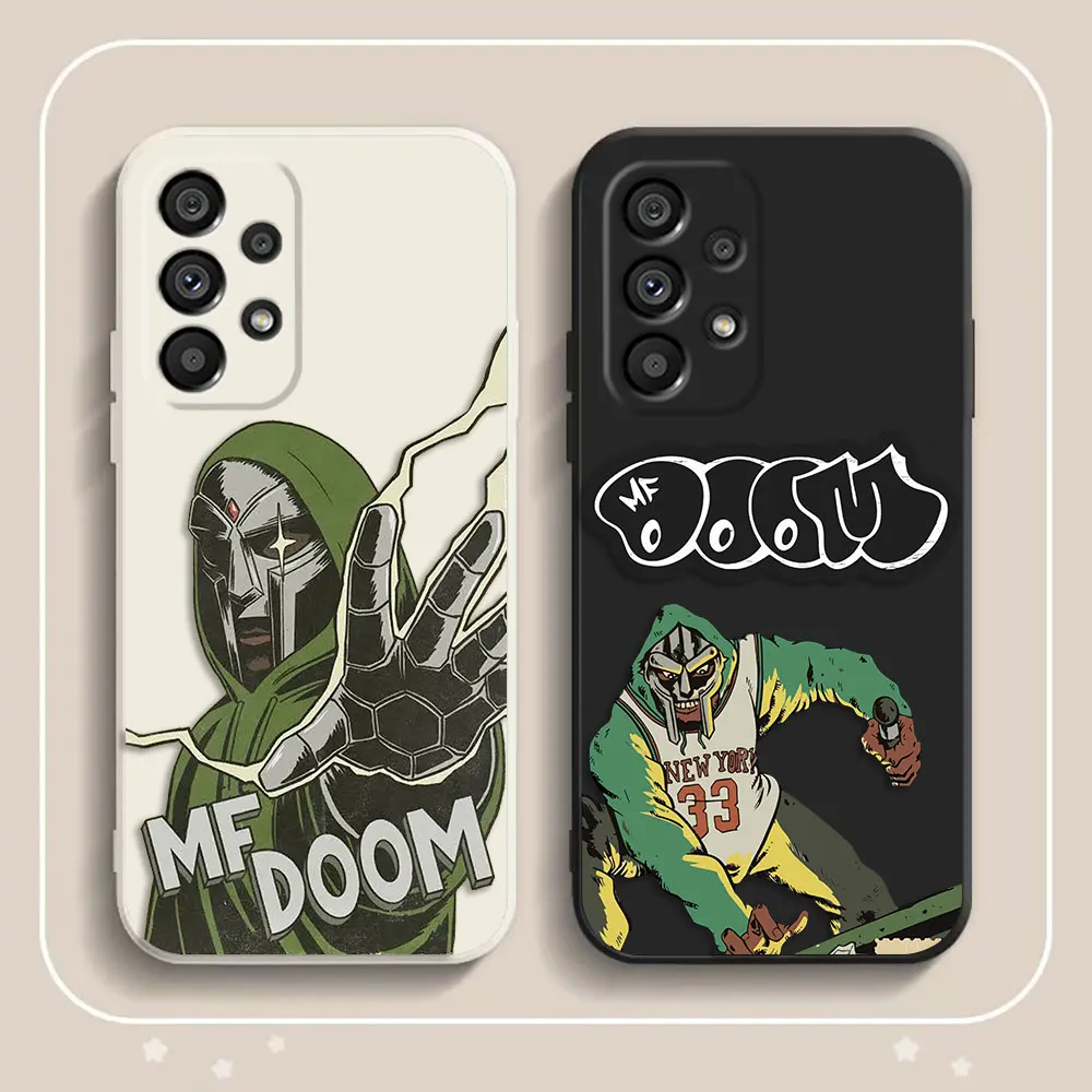 Funda de teléfono Hop Rapper MF DOOM para Samsung M16 M33 M53 NOTA 8 10 20 A02 A03S A04 A05 A05S A06 A12 A13 A14 A15 A16 A21S TPU