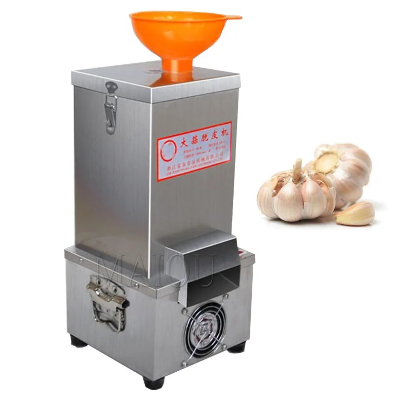 

Automatic Garlic Peeler Stainless Steel Electric Peeler For Garlic Commercial Garlic Peeling Machine 25kg/H Capacity 180W