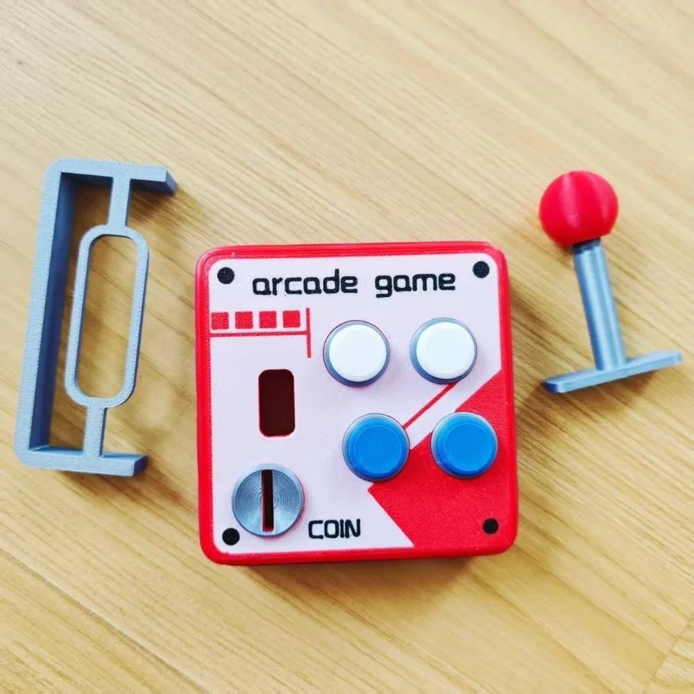 86 Switch Panel Cover Retro Arcade Style Joystick Design Wall Switch Plate Red Blue White Wall Switch Decor