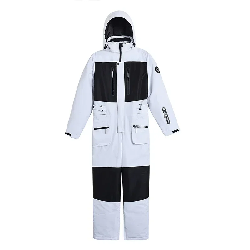 2025 Warm Snow Suit Women Ski Suit Men Waterproof Windproof Male Female Outdoor Sport Skiing Jumpsuit Snowboarding Snow Clothes