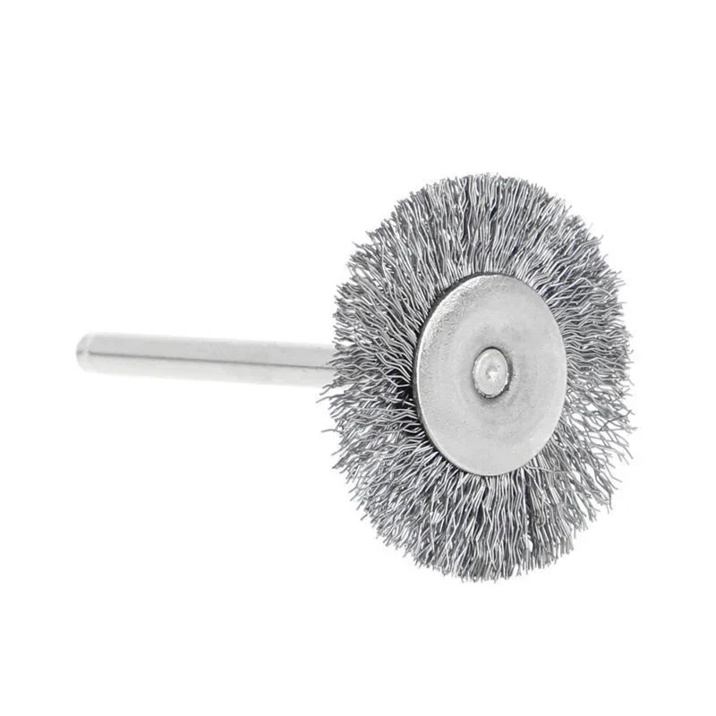 Kit Wire Wheel Brushes Deburring Clean Replacement 10Pcs Cup Rust Rotary Engraver Polishing Set Stainless Steel