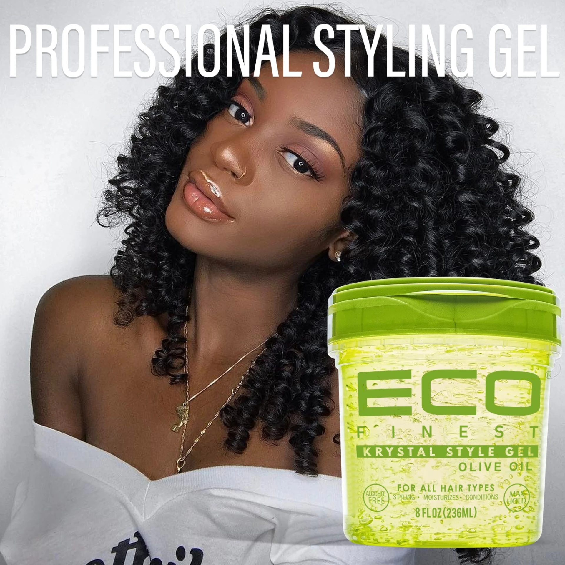 Olive oil gel disc hair gel hairstyle broken hair finishing moisturizing jelly hair wax setting long lasting