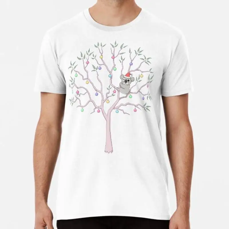 Aussie Christmas Koala in Eucalyptus Tree S to 5XL Made the AU USA T Shirt