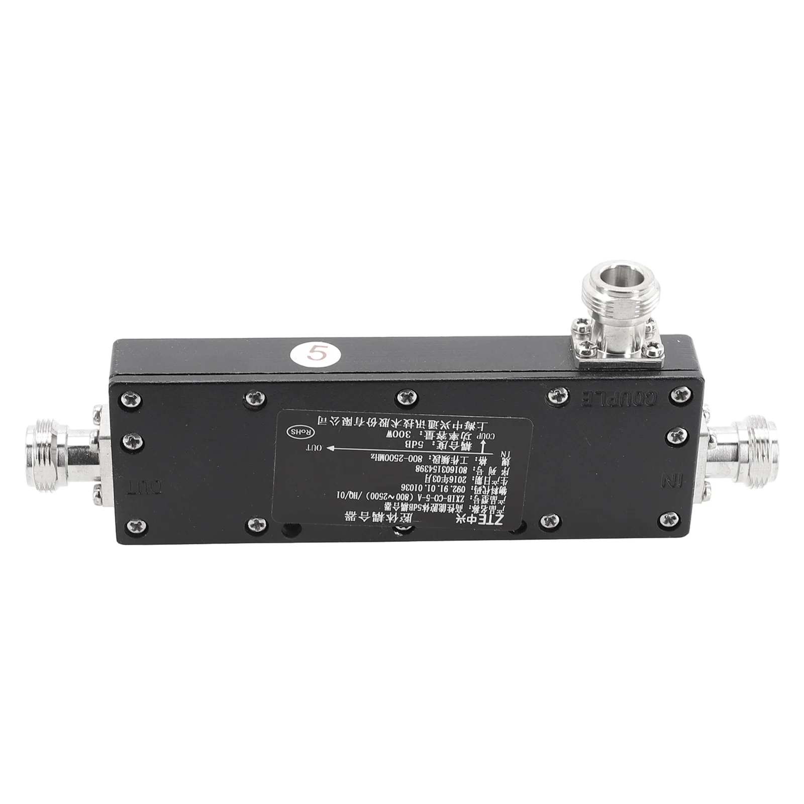 

N-Type Female RF Coaxial Directional Coupler 800-2500MHz 200W 5dB~40dB For Indoor Distribution Systems Coupler Signal Amp Lifier