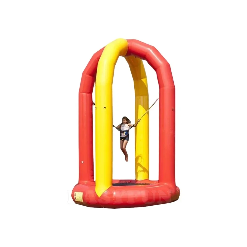 2026 Fun Unique Square Bungee Trampoline With Premium Elastic Bungee Loops