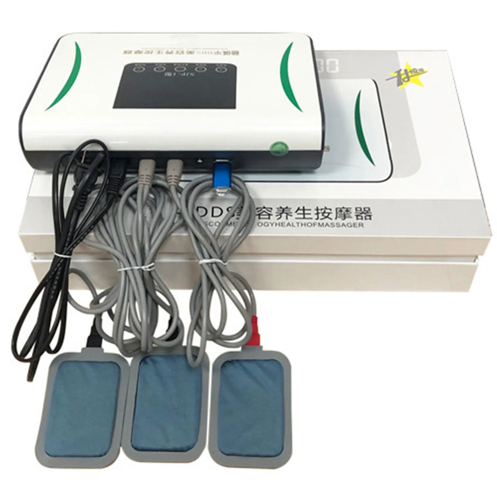 Customized Designed Private custom 6th HuaLin Dds Massage Therapy Acid-base Flat Dds Bio Electrotherapy Massage Machine