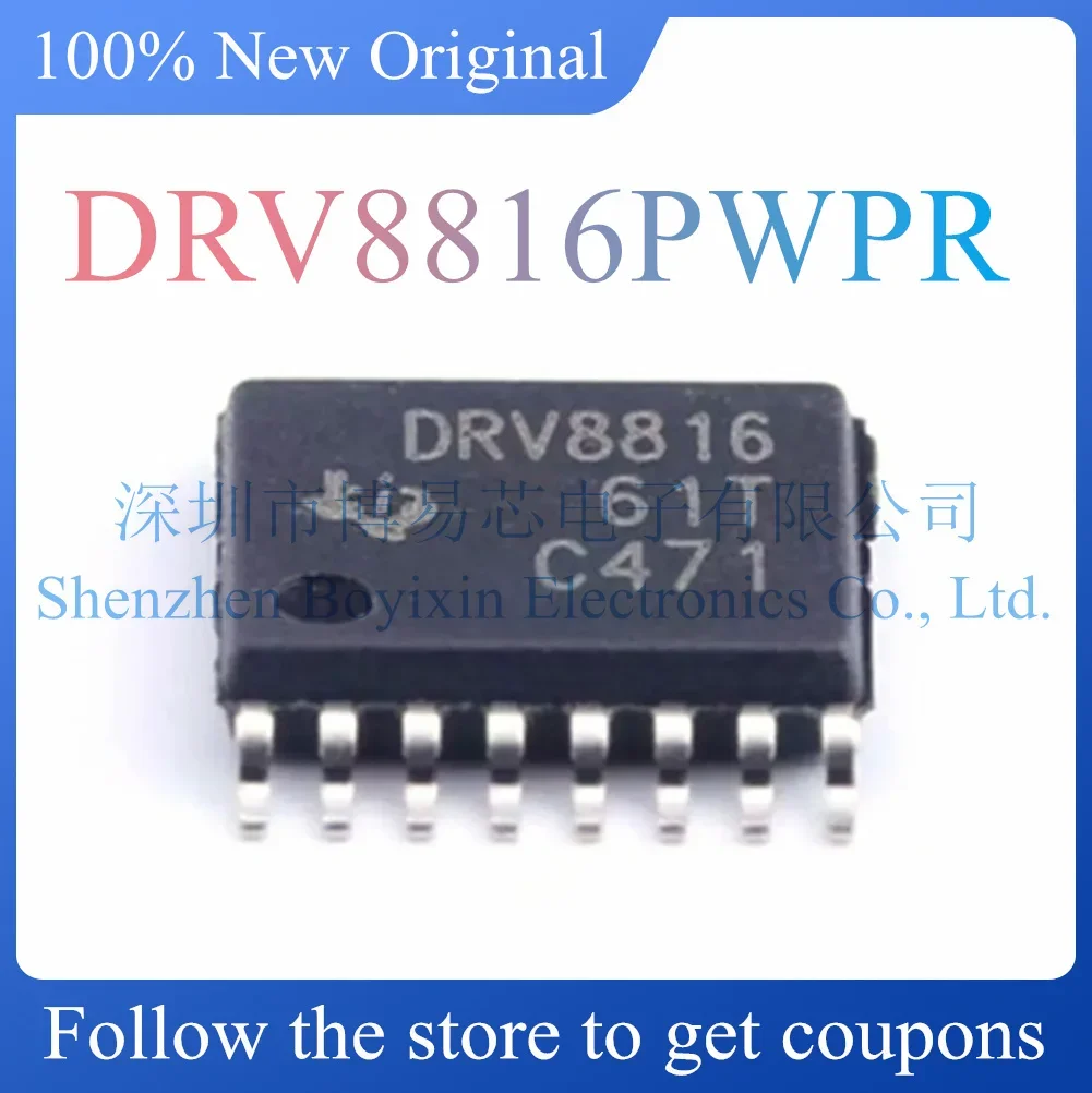 NEW DRV8816PWPR.Original Product.Package HTSSOP-16