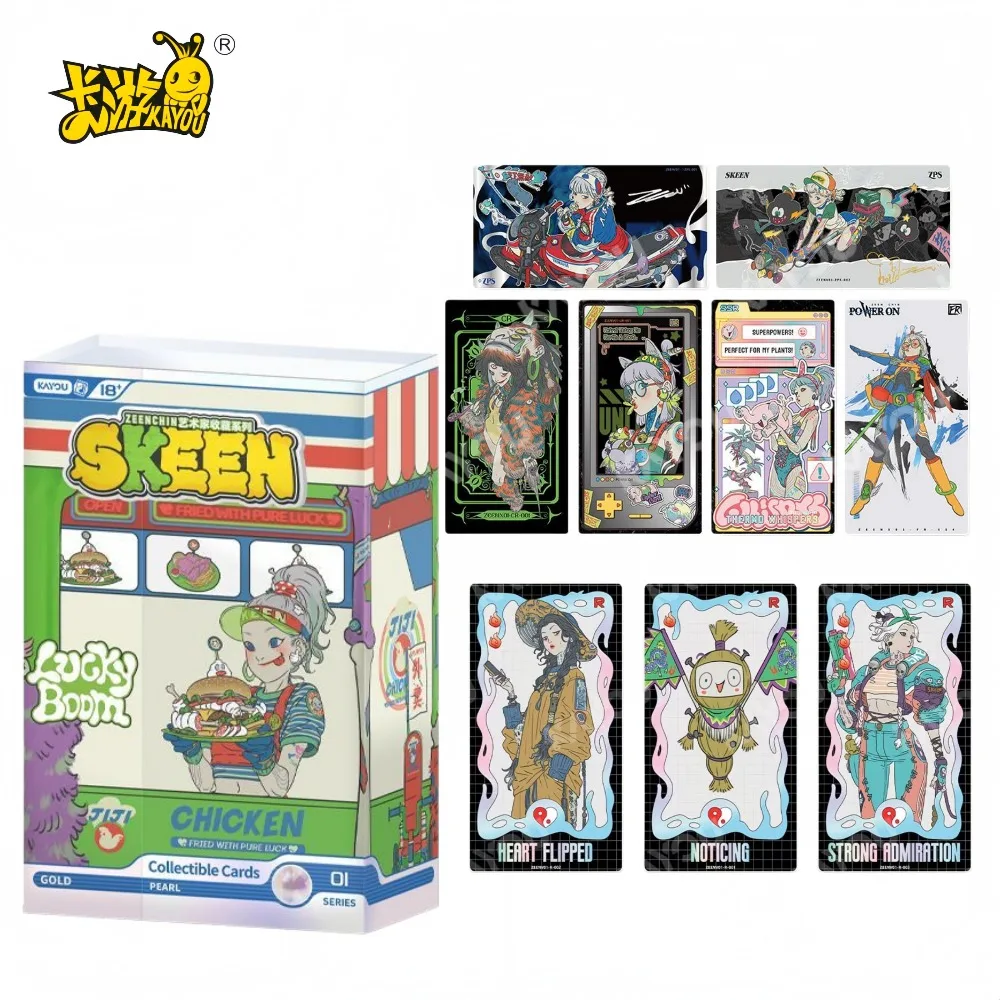 kayou-skeen-zeen-chin-card-lucky-boom-series-trendy-aesthetic-artist-card-game-peripheral-limited-collection-card-gift-toy