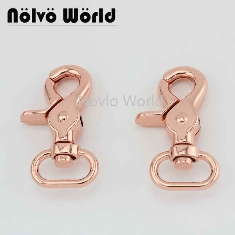 Nolvo World 5-20-100 قطعة 56*20 مللي متر 3/4 "حقائب معدنية حزام سميك مشبك قفل طوق حلقة تسلق المفاجئة هوك الحصان المعدني