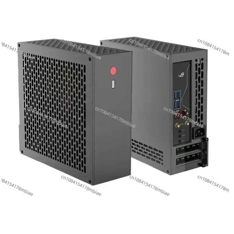 Lzmod 5 Litre A24-V5 2.0 Dual Slot Single Display 1U Power Supply Itx Chassis with Double Chamfer