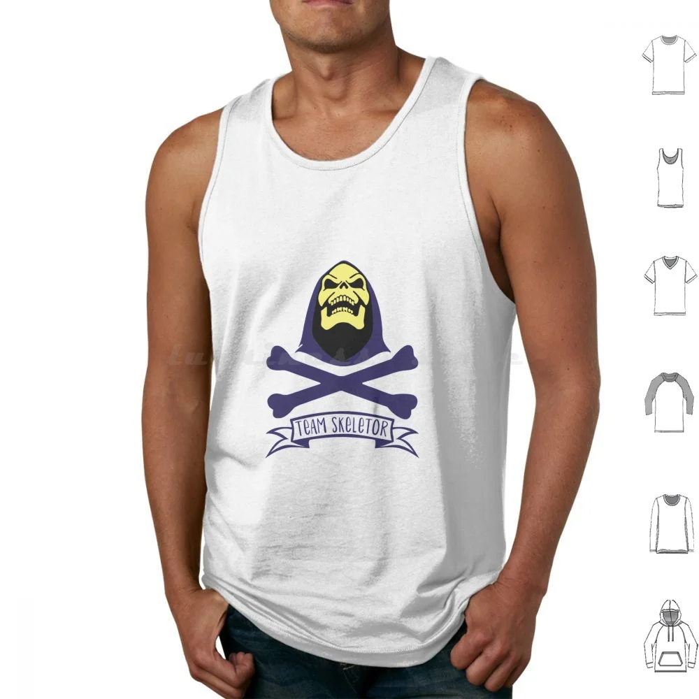 

Майки Team Skeletor с принтом Хлопковые скелеты He Man Heman Eternia Team