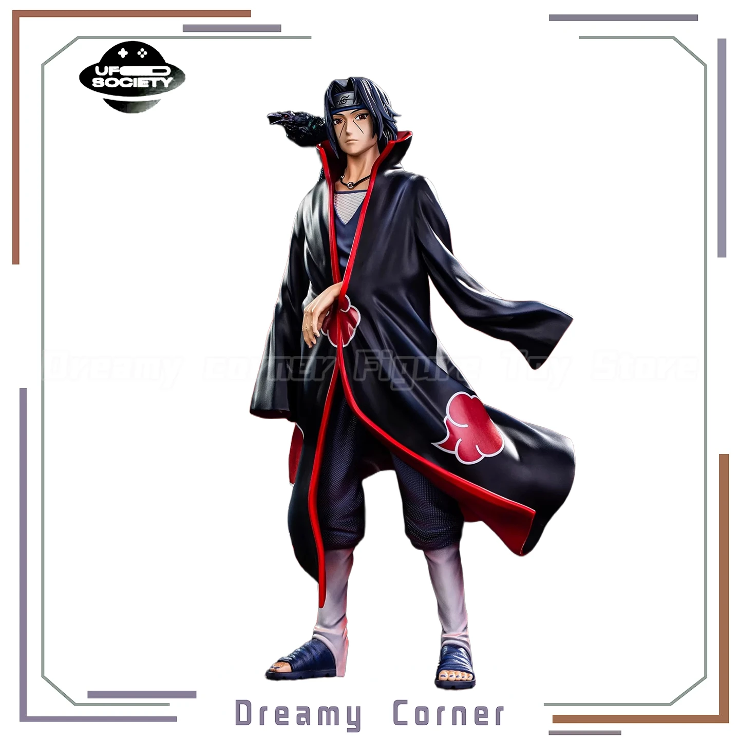 

【In Stock】Original Ufo Society NARUTO Uchiha Itachi 1/6 Scale Figure Collection Toy Model