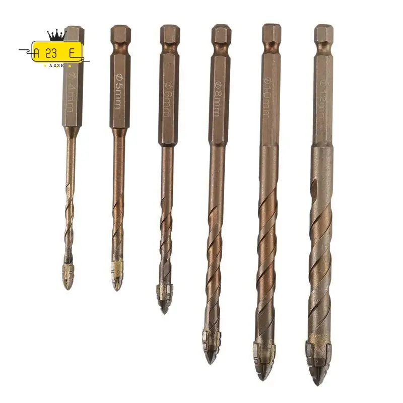 

A23E-Four-Flute Sawtooth Eccentric Drill Bit, Four Edged Serrated Eccentric Drill, Four-Flute Sawtooth Eccentric Drill Bit