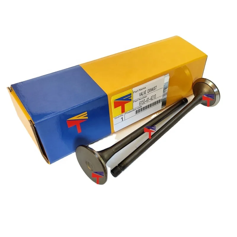 

Engine Parts VALVE EXHAUST 6150-41-4210 for Engine S6D125