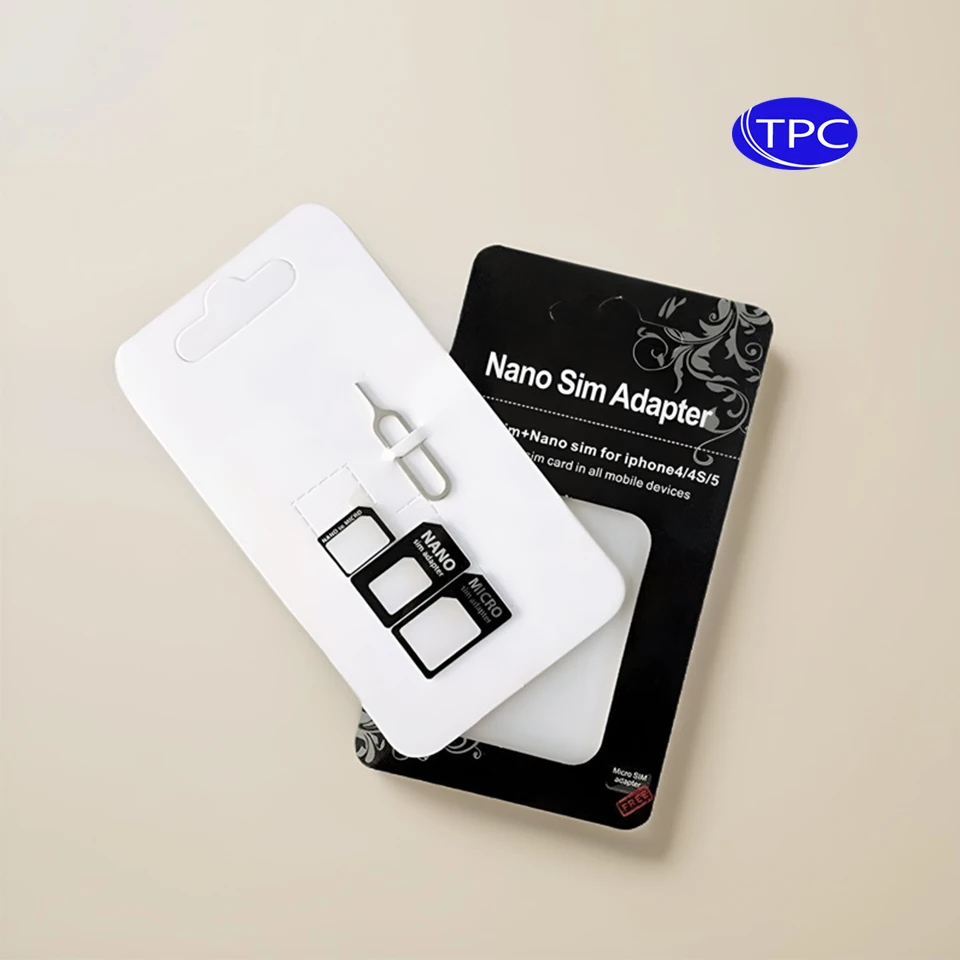 20 Sets Micro Nano SIM Card Adapter Connector Kit For iPhone 6 7 Plus 5S Huawei P8 Lite P9 Xiaomi Note 4 Pro 3S Mi5 Sims Holder