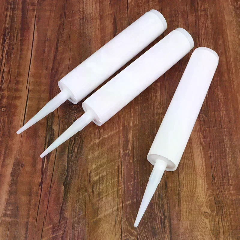 1/3Pcs Caulk Caps Caulking Sealant Tube Empty Tube Refillable Sealant Bottle Tool Home Reusable Squeeze