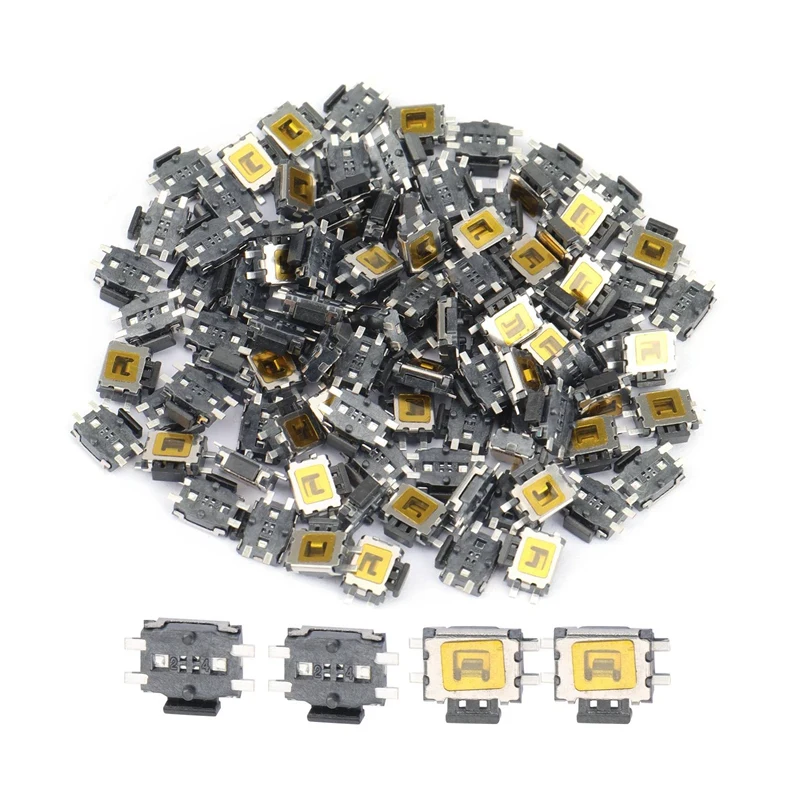 NEW-100 Pcs YD-3414 Light Touch Switch/MP3 / MP4 / Mobile Phone Key-Press Switch