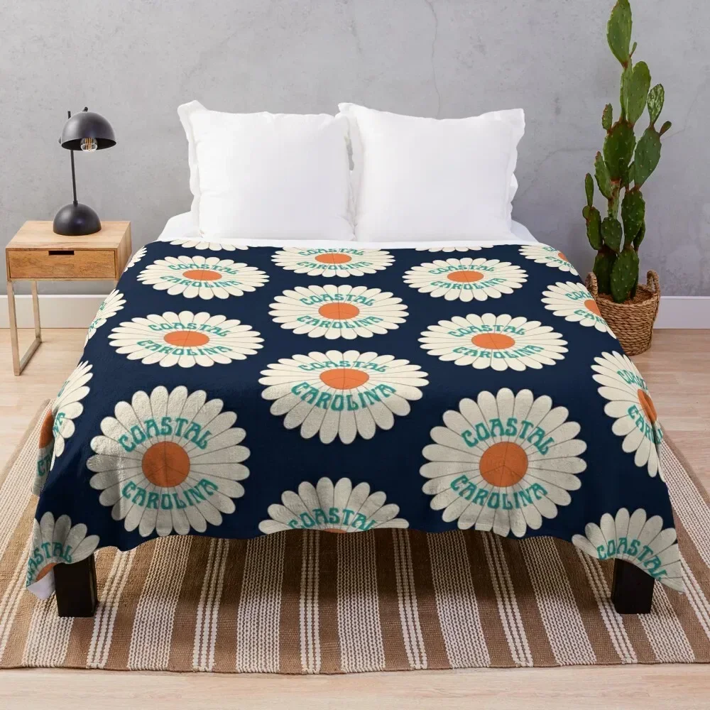 

CCU Daisy Throw Blanket Soft Breathable Blanket for Night Sleeping