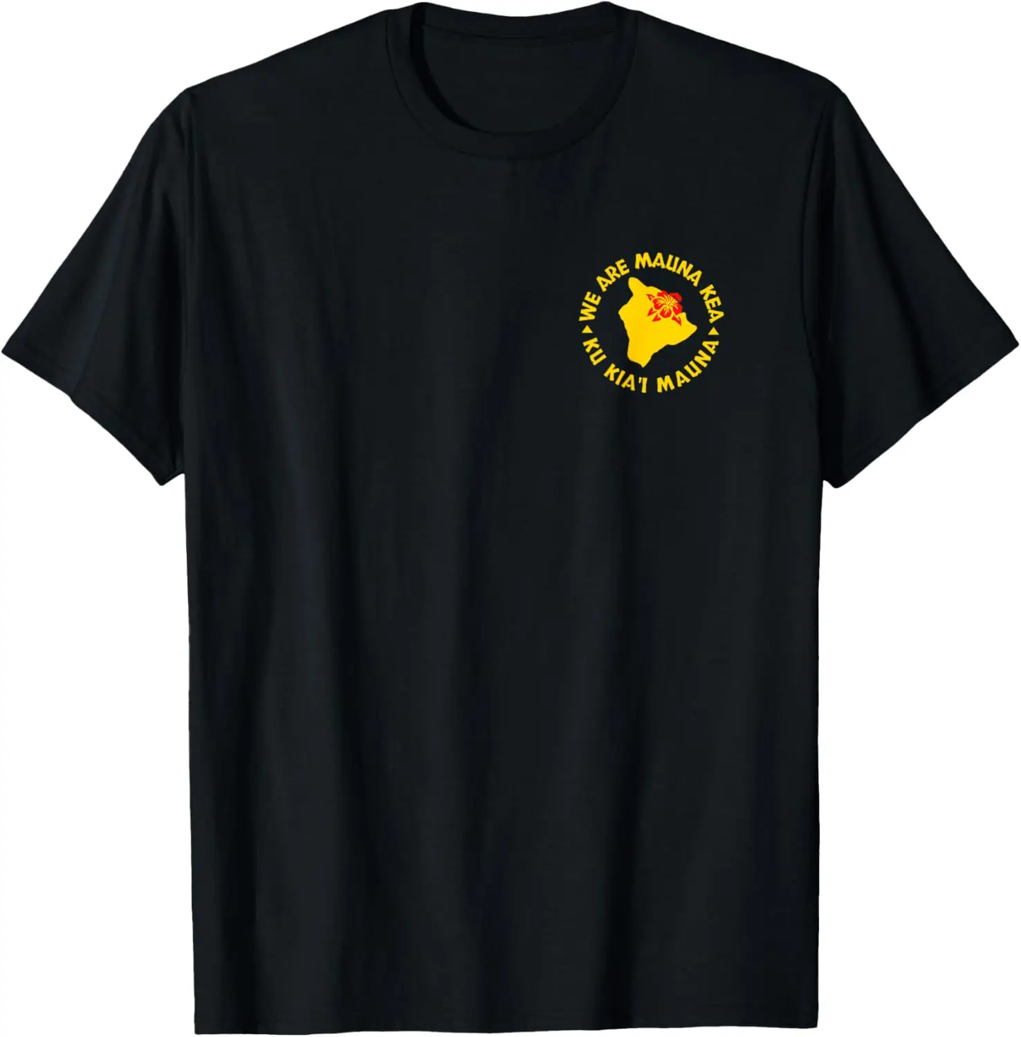 

ДВЕ SIDED Hawaii Hibiscus We Are Mauna Kea - Футболка Ku Kia'i Mauna