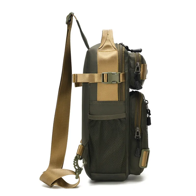 Mode Multifunctionele Heren Schoudertas Outdoor Sling Crossbody Tassen Voor Mannen Reizen Trend Hoge Capaciteit Sportborsttas