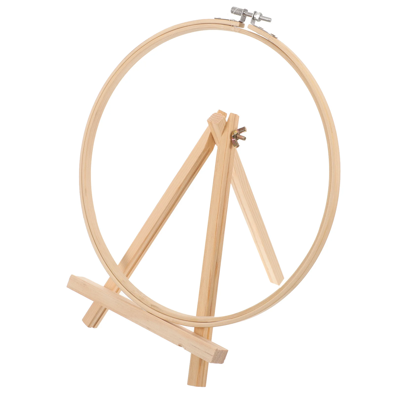 مجموعة واحدة من حامل طوق التطريز المتين متعدد الوظائف بإطار غرز متقاطعة مع براعة رائعة لإطار الغرز المتقاطعة للديكور