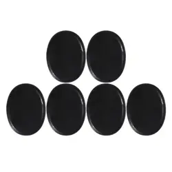 6 Pcs Massage Hot Stones，Hot Stone Massage Kit Basalt Hot Rocks for Spa,