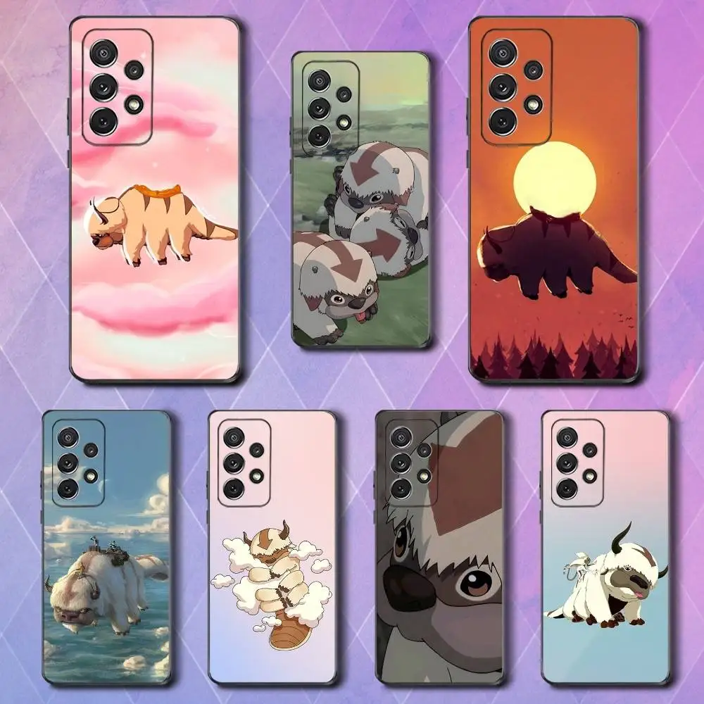 

Anime A-Appa Yip Yip Cute Phone Case For Samsung S25,S24,S23,S22,S21,S20,S10,Ultra,Plus,Lite,FE,Soft Silicone Black Cover