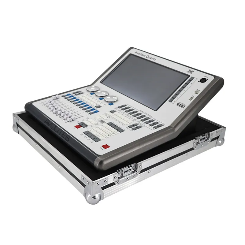 Quartz Tiger Touch Titan Lighting Console V11.3 V9.1 Switchable 2048CH DMX Controller With UPS & 14.1