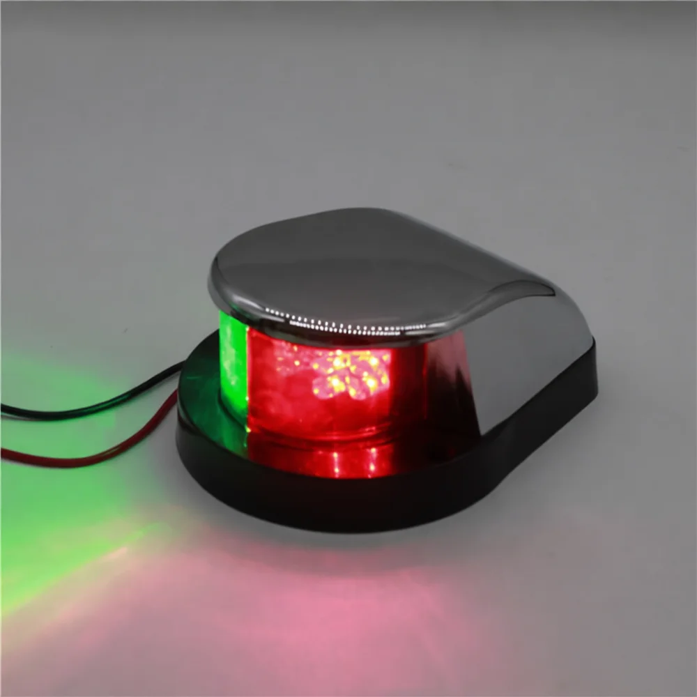 Marine Navigation Light 12V Red Green Signal Lamp For Boat Yacht Port Starboard Side Lighting Equipment