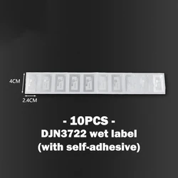 10pcs 13.56MHZ NFC RFID Programmer Chip Sticker Label Universal 25*40mm