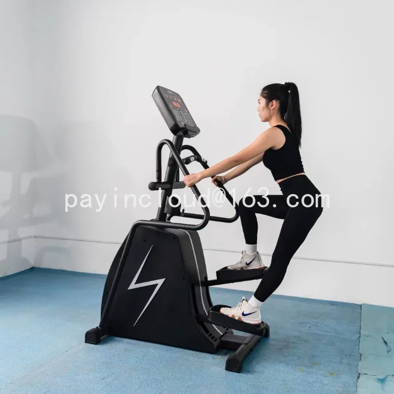 Self-Generating Treadmills Commercial Indoor Climbing Machine Stair Machine Mute Elliptical Instrument Aerobic Fitness Equipment