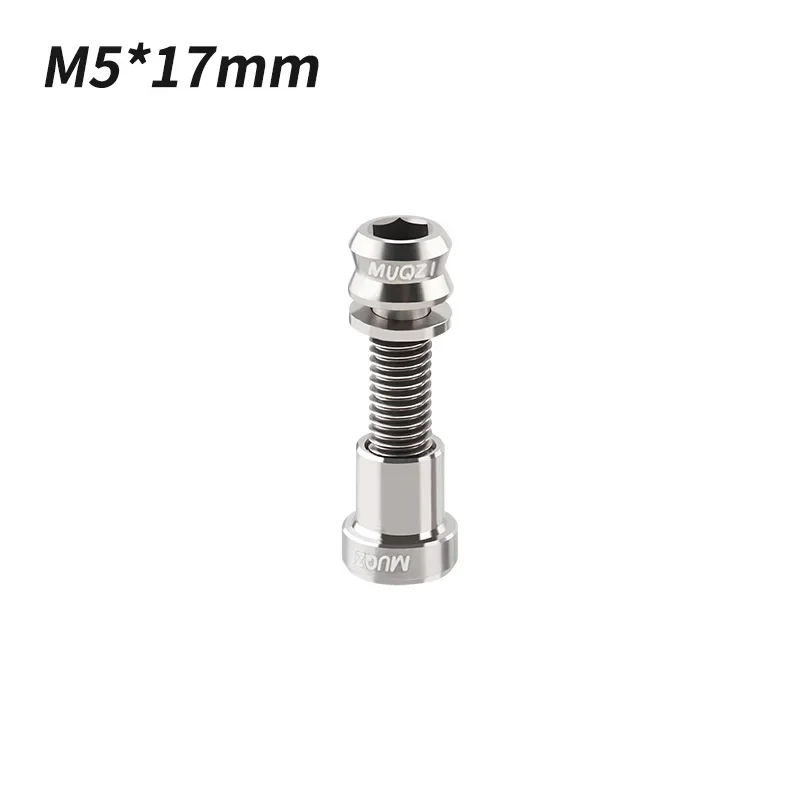 Muqzi Titanium Schroef M 5X17 19Mm Stuurbout Racefiets Stuurstuurpen Bout