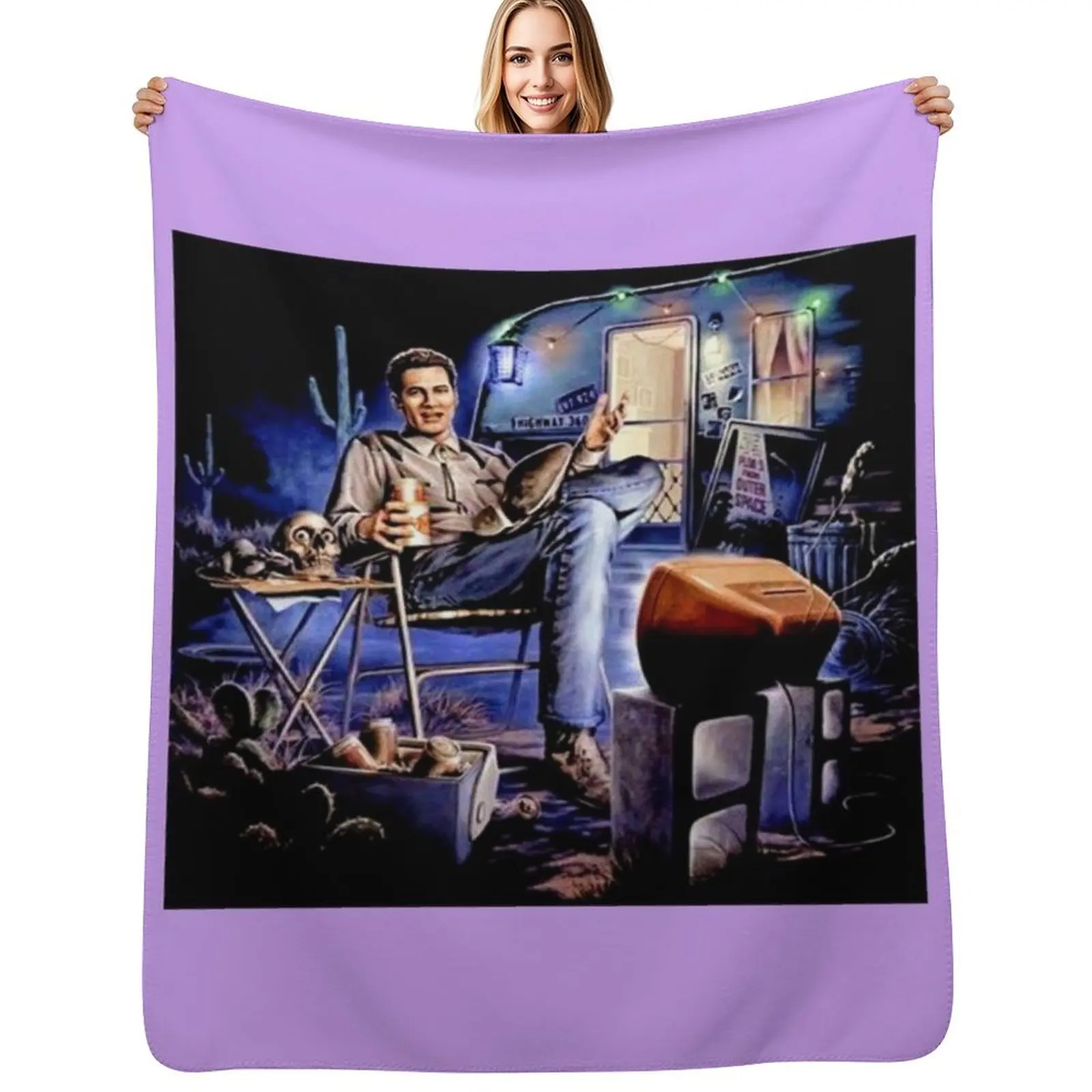 

Joe Bob Throw Blanket Summer Cool Breathable Blanket for Sleeping