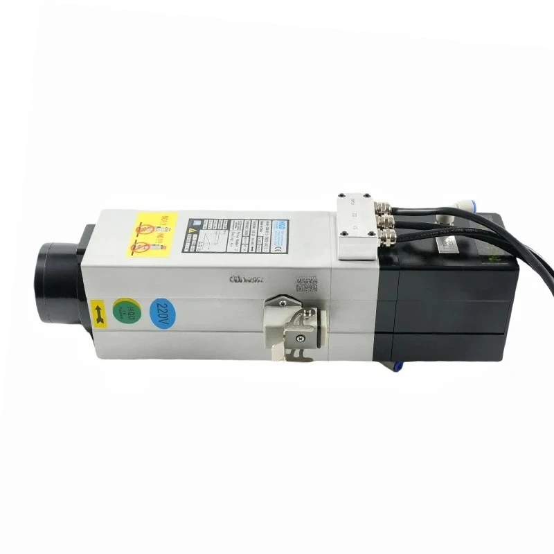 

HQD 2.2KW ATC Spinlde GDL40.5-20-24Z/2.2 ISO20 24000rpm Milling Machine Spindle Atc Air Cooling Spindle For Cnc Router