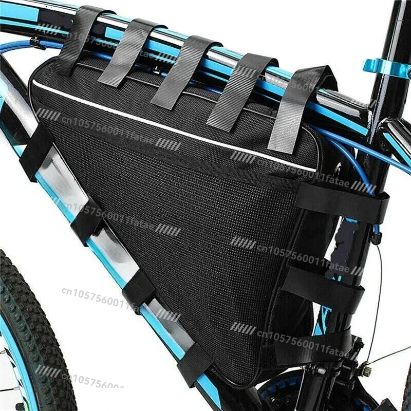 Ebike Electric Bike ，Bag Triangle Case Storage Outdoor Waterproof( 39x34x26x8cm)