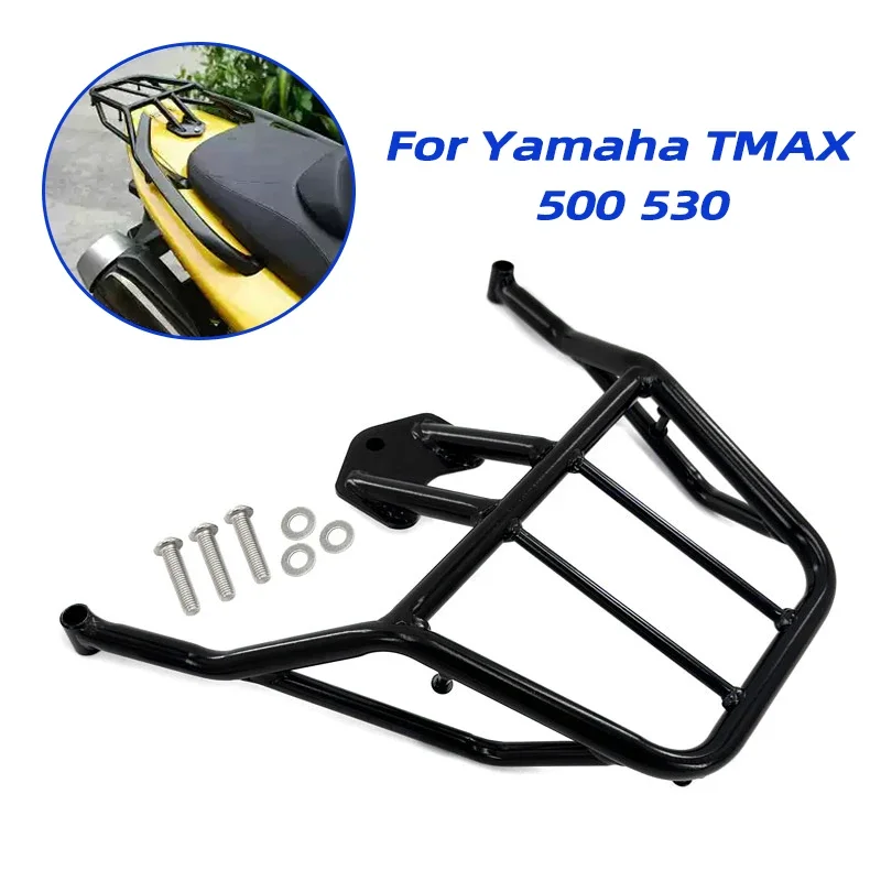 

Fit For Yamaha TMAX T-MAX 500 530 TMAX500 TMAX530 2009-2016 Motorcycle Rear Rack Luggage Bracket Seat Shelf Cargo Box Support